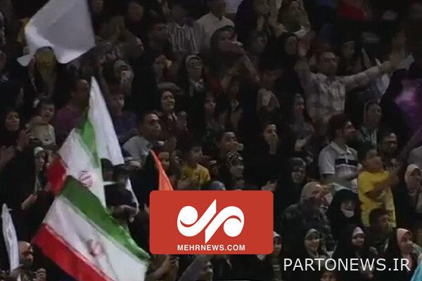 حيدر حيدر كلمة الشعب في احتفال التجمعات في مشهد - وكالة مهر للانباء  إيران وأخبار العالم