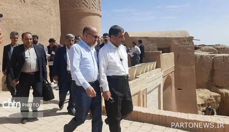 The first day of the visit of the Minister of Cultural Heritage to Yazd province - 2