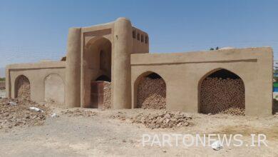 Completing the restoration of a part of the historical mosque of Eidgah Noghab Hindolan