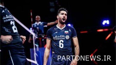 موسوي أفضل مدافع عن دوري الأمم الكرة الطائرة- وكالة مهر للأنباء  إيران وأخبار العالم