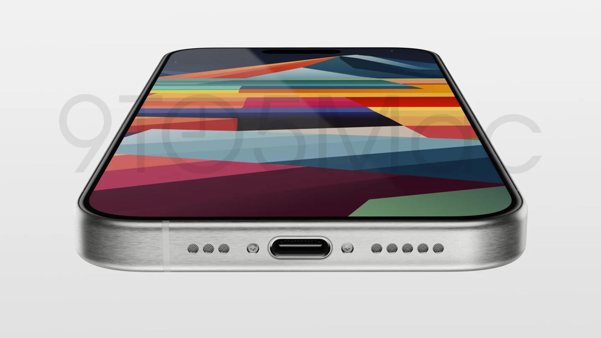 آیفون 15 پرو با پورت USB-C