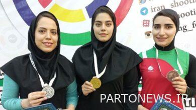 The women's pistol team won the world bronze medal