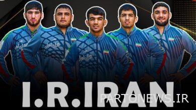 4 ميداليات ملونة للاعبي الجمباز الشباب في الأوزان الخمسة الأولى