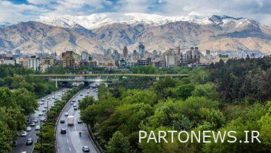 جودة هواء طهران في 20 أغسطس 1402 / مؤشر جودة الهواء في طهران 79 وصحي