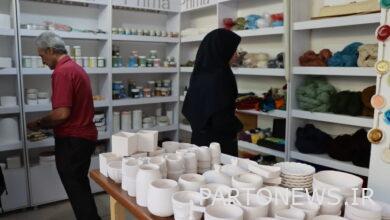 The opening of the supply center for raw materials for handicrafts in Alborz on the occasion of government week