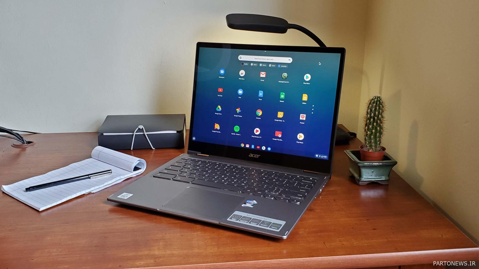 بررسی Acer Chromebook Spin 713