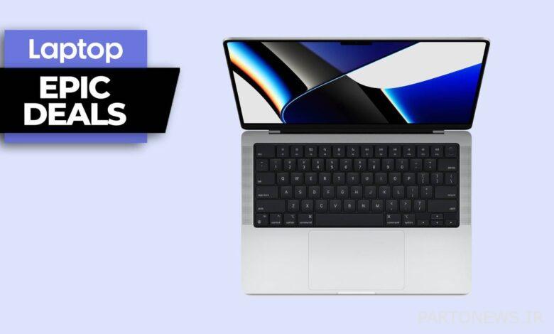 Best Labor Day laptop deals MacBook Air M2 against a blue background