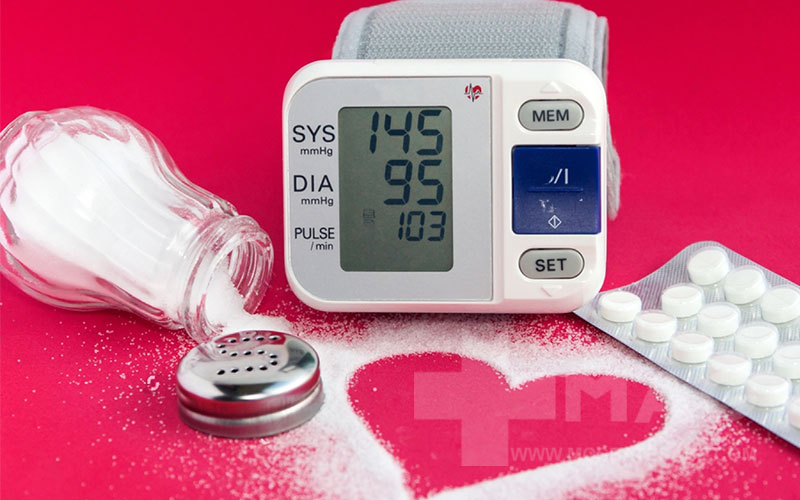 The effect of salt on blood pressure
