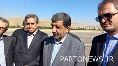 The Minister of Cultural Heritage arrived in Sanandaj