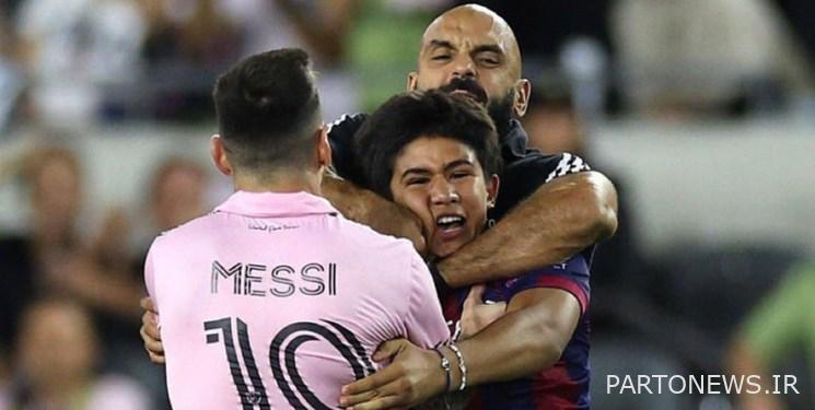 Messi's bodyguard mistook the football field for the battlefield+photo