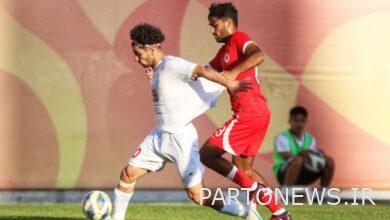 Olympic selection  The best player of the match between Iran and Hong Kong was determined
