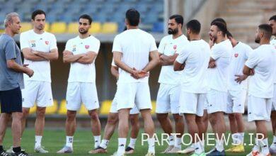 Persepolis training without 2 stars and 3 national players