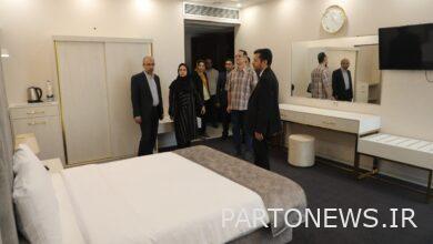 The visit of the director general of supervision and evaluation of tourism services to the accommodation centers of Ardabil