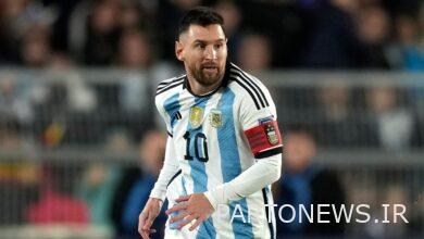 شروع مشکوک مسی برای بازی آرژانتین مقدماتی جام جهانی فوتبال در بولیوی |  اخبار فوتبال