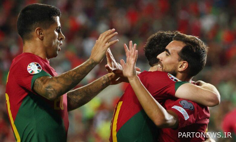 پرتغال بدون محرومیت رونالدو با نتیجه 9-0 لوکزامبورگ را شکست داد | اخبار فوتبال