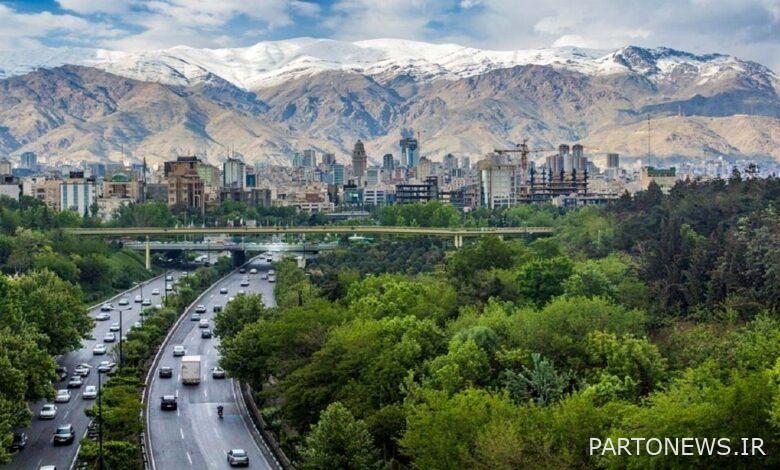 Tehran air quality 23 Shahrivar 1402 / Tehran air quality index is at 97 and healthy