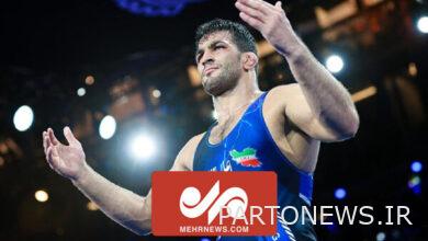 The video of Hasan Yazdani's victory against the Australian opponent with a technical blow - Mehr news agency  Iran and world's news