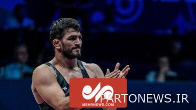 The video of Hasan Yazdani's victory against the Mongolian opponent