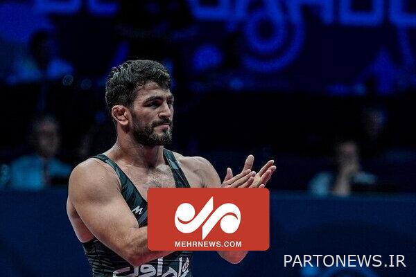 The video of Hasan Yazdani's victory against the Mongolian opponent