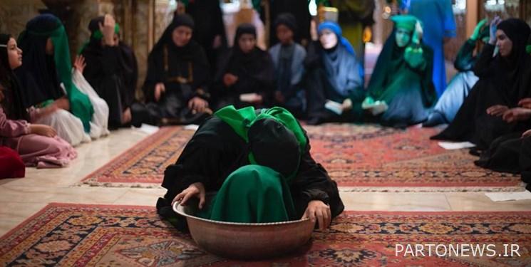 إقامة تعزية في خيمة "رحيل" الداخلية