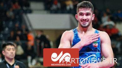Amir Mohammad Yazdani became the vice champion of the world - Mehr News Agency  Iran and world's news