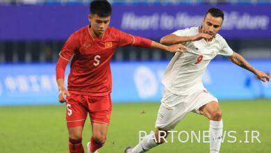 Asian games  The superiority of Iran's hopes against Vietnam in the first half