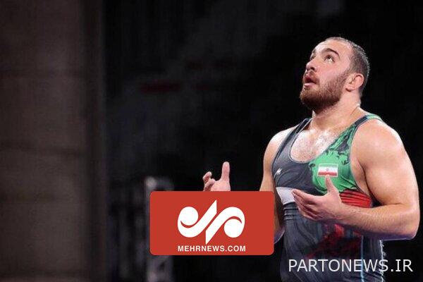 Spectacular wrestling video of Amir Hossein Zare against a Georgian opponent in the final - Mehr News Agency | Iran and world's news