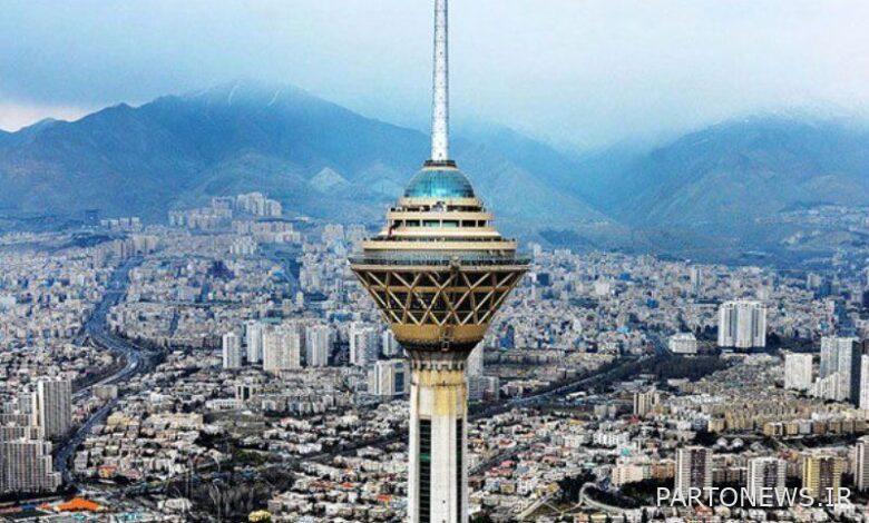 Tehran's air quality on 5 Mehr 1402 / Tehran's air quality index is at 88 and healthy