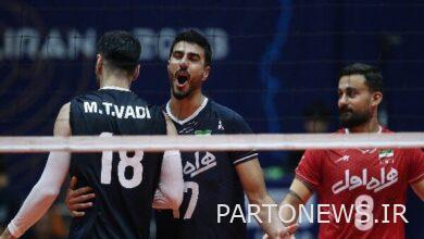Iran's national volleyball team won the fight with Qatar - Mehr news agency  Iran and world's news