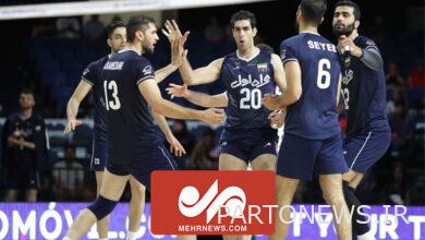 The national volleyball team's promotion to the finals of the Asian Games - Mehr news agency  Iran and world's news