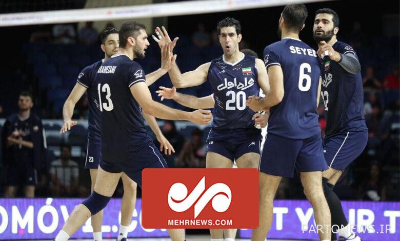 The national volleyball team's promotion to the finals of the Asian Games - Mehr news agency  Iran and world's news
