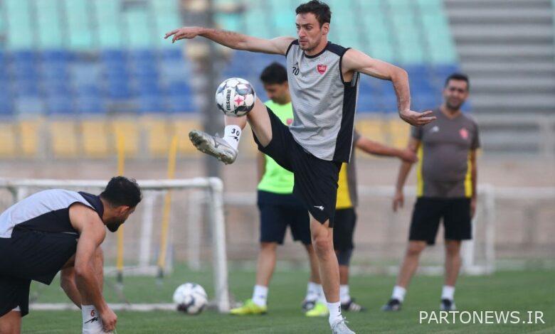 Persepolis' heavy training for the sensitive Asian game in front of the eyes of Biranvand
