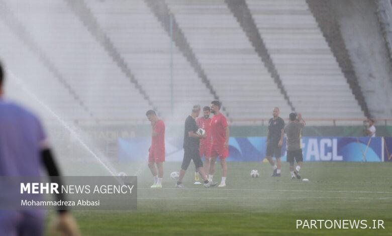 Al-Nasr practice was canceled before the match against Persepolis