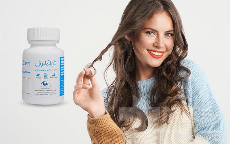 Follicogen pills to treat hair loss