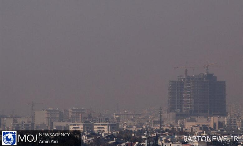 جودة الهواء في طهران 15 شهريور 1402 / مؤشر جودة الهواء في طهران عند الرقم 108 وغير صحي