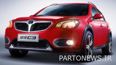 افزایش قیمت شاسی‌بلند برلیانس / ارزان‌ترین مدل ۳۸۰ میلیون شد + جدول