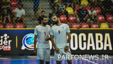 Holding 2 friendly futsal matches between Iran and Russia in Lar city