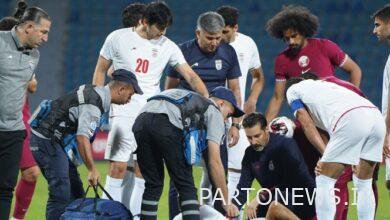 Continuing the treatment of the defender of Persepolis under the supervision of the medical staff of the national team