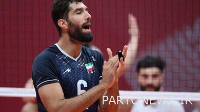 Said Volleyball was named the most honored player - Mehr news agency  Iran and world's news