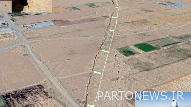 Seeing the 300-meter subsidence gap in the Neishabur Plain!  + Photo