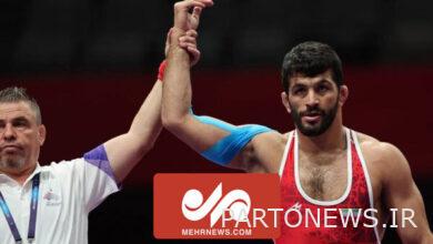 Hassan Yazdani's victory over the Indian opponent and winning the gold medal of the Asian Games - Mehr News Agency |  Iran and world's news
