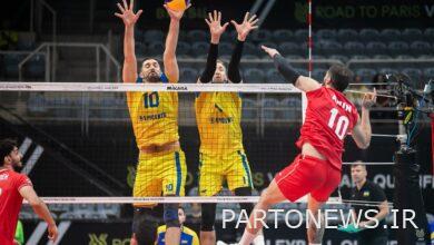 Iran's national volleyball team was defeated by Ukraine/lost in the first game in history - Mehr News Agency |  Iran and world's news