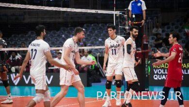Iran's national volleyball team passed the Qatar dam/ strange handing over a game to the opponent - Mehr news agency  Iran and world's news