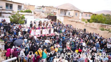 The first rural festival of "Candle grapes and Sartakht apples" in Kermanshah province