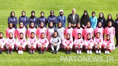 The presence of the head of the federation in the training of the women's national football team