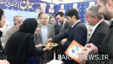 The presence of Hamedan handicrafts tourism activists in Tabriz International Exhibition
