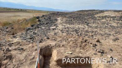 The end of the construction project of the historic Urartian castle of Qaratepe, Ashgabat, Poldasht