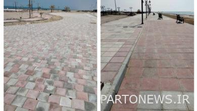 انتهاء عملية استكمال البنية التحتية السياحية لشاطئ جروك هرمزجان