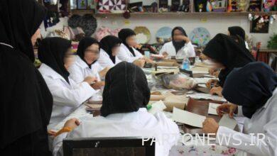Handicraft training course was held in Semnan prison