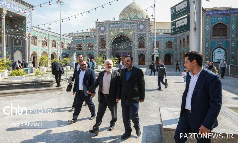 The visit of the deputy cultural heritage of the country to the historical monuments of Shahrari